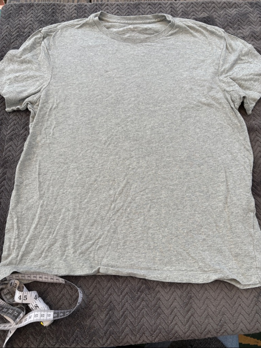 J. Crew Heather Gray Broken-In Crewneck Tee